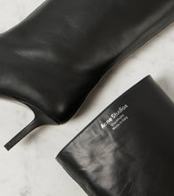 Acne Studios Leather knee-high boots