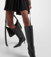 Acne Studios Leather knee-high boots