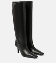 Acne Studios Leather knee-high boots