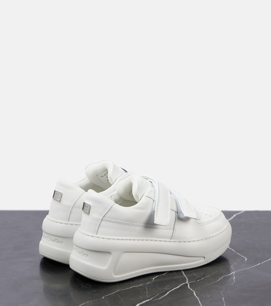 Acne Studios Leather platform sneakers