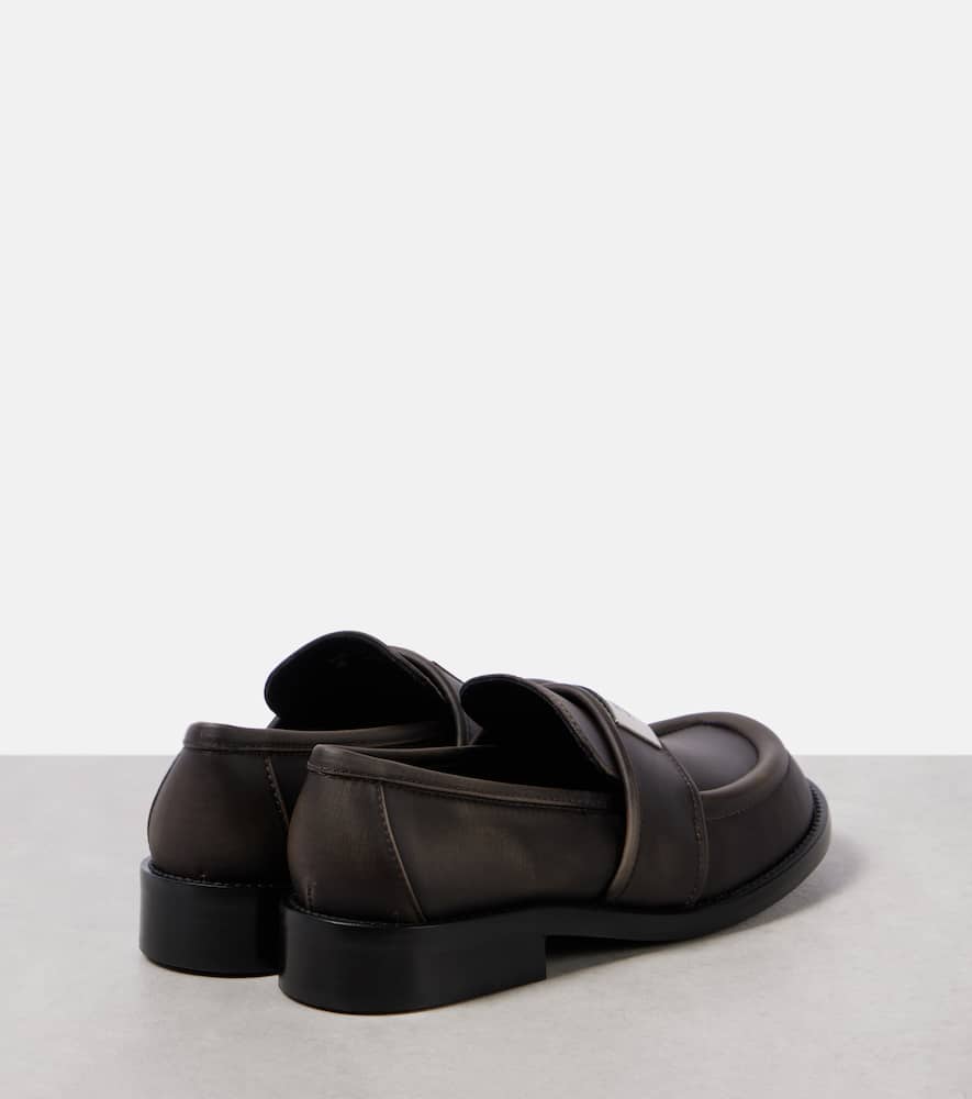Acne Studios Logo loafers