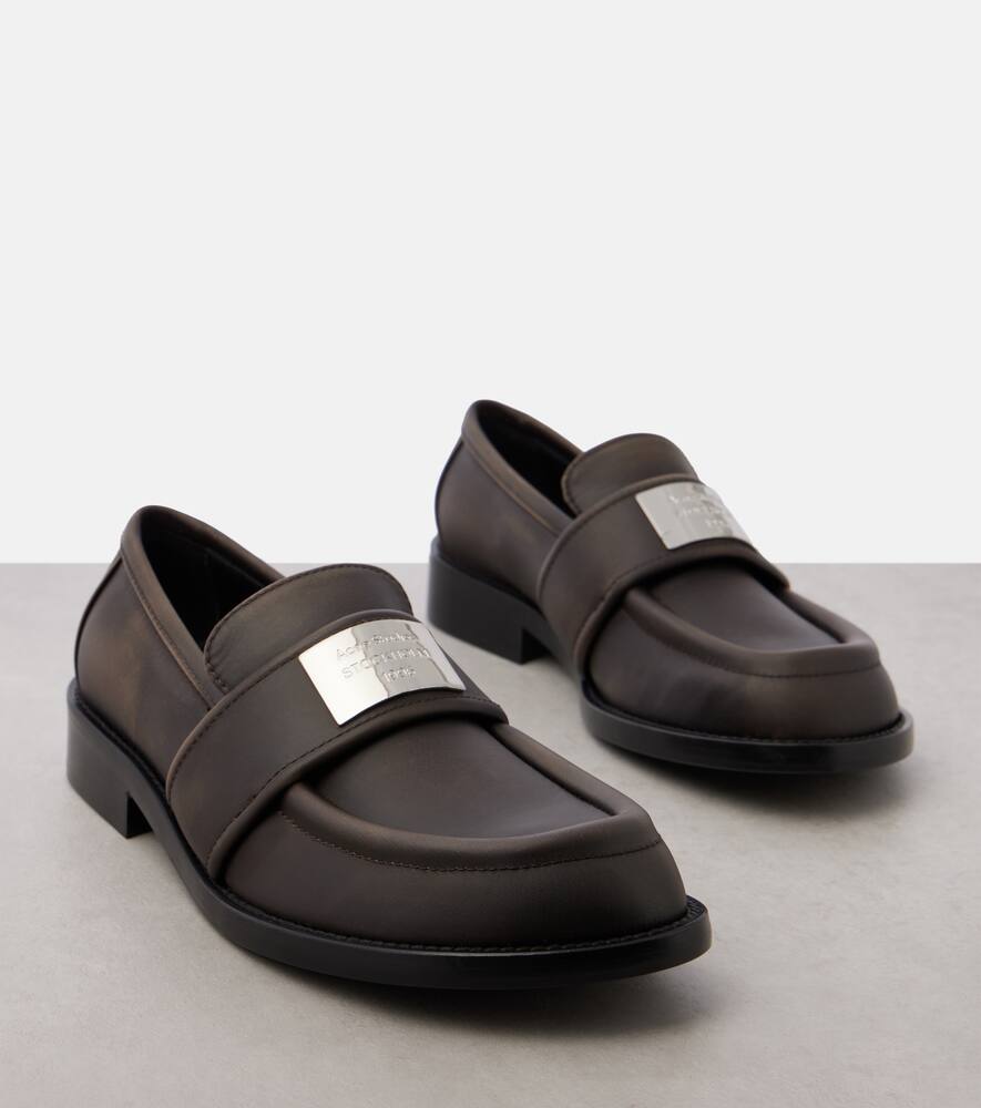 Acne Studios Logo loafers