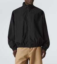 Acne Studios Logo technical cotton-blend jacket