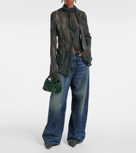 Acne Studios Micro leather tote bag