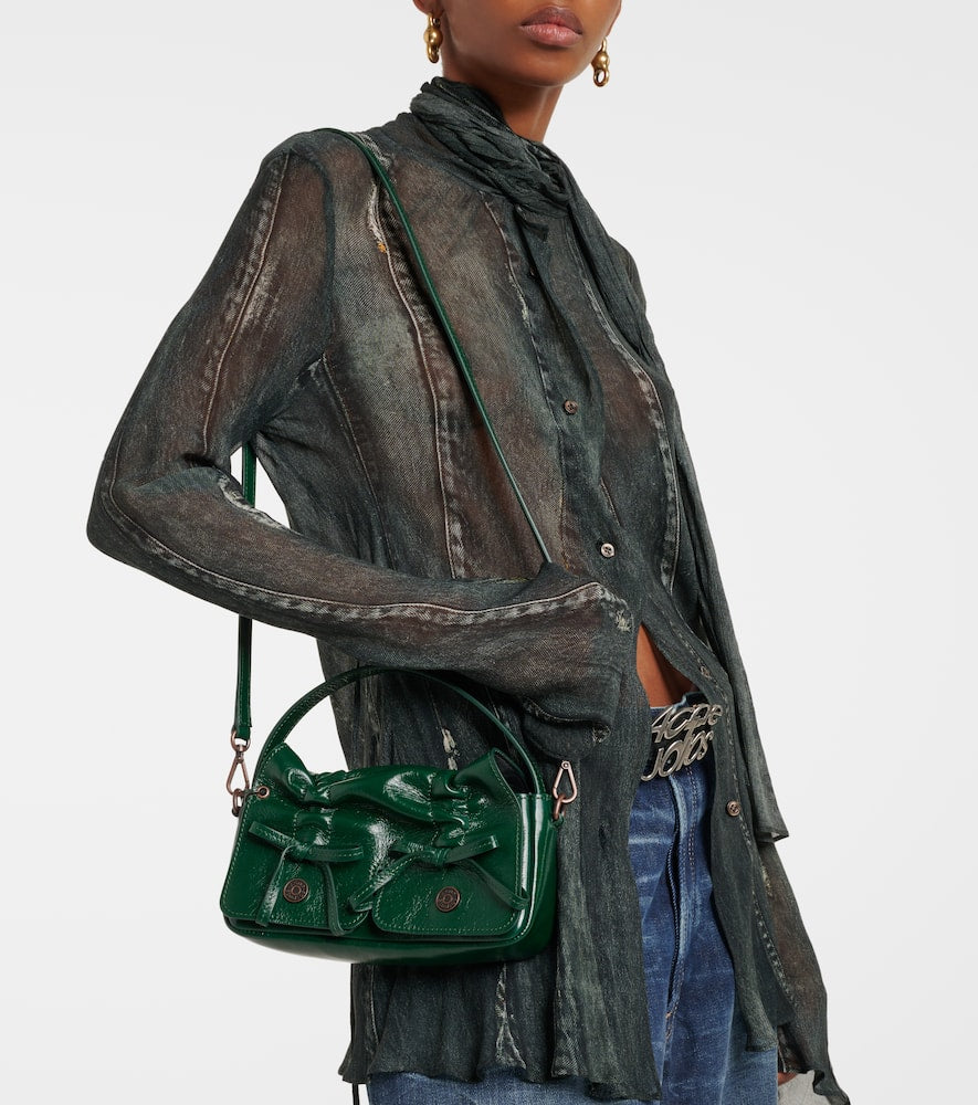 Acne Studios Micro leather tote bag