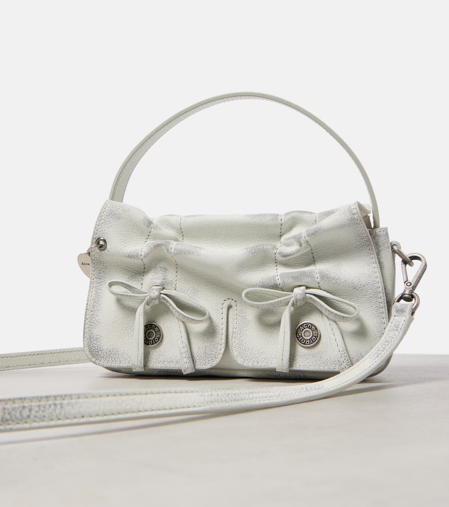 Acne Studios Multipocket Micro leather tote bag