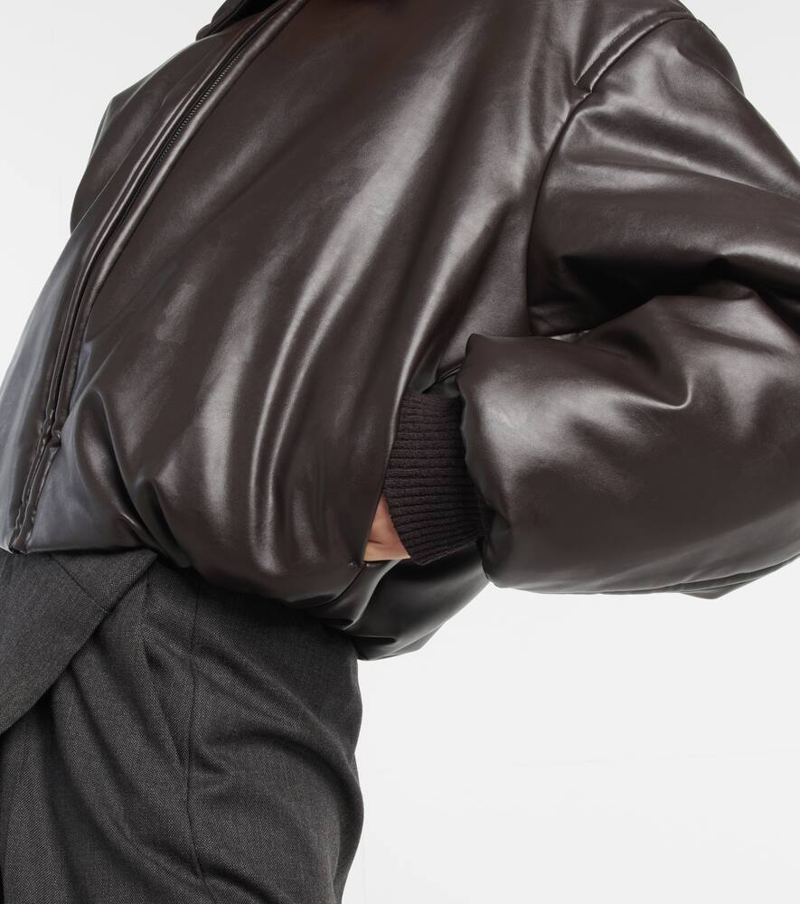 Acne Studios Padded coated jersey bomber jacket
