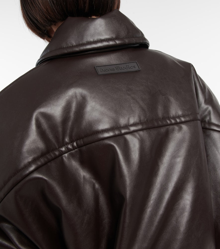 Acne Studios Padded coated jersey bomber jacket