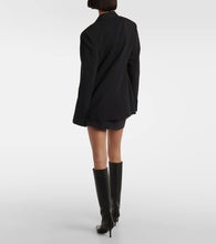 Acne Studios Pinstriped wool and cotton blazer