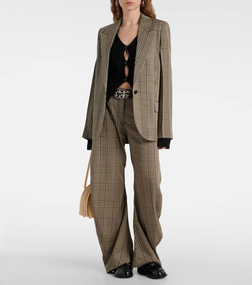 Acne Studios Plaid blazer