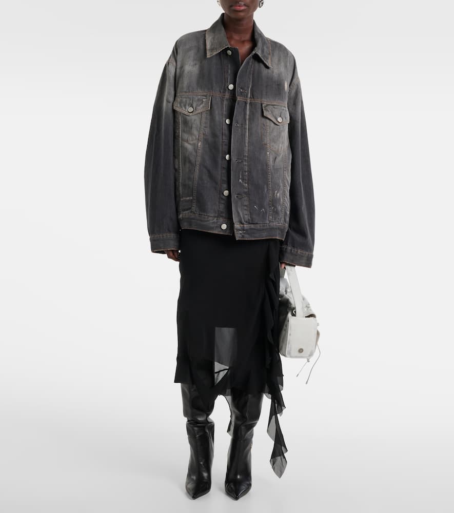 Acne Studios Printed denim jacket