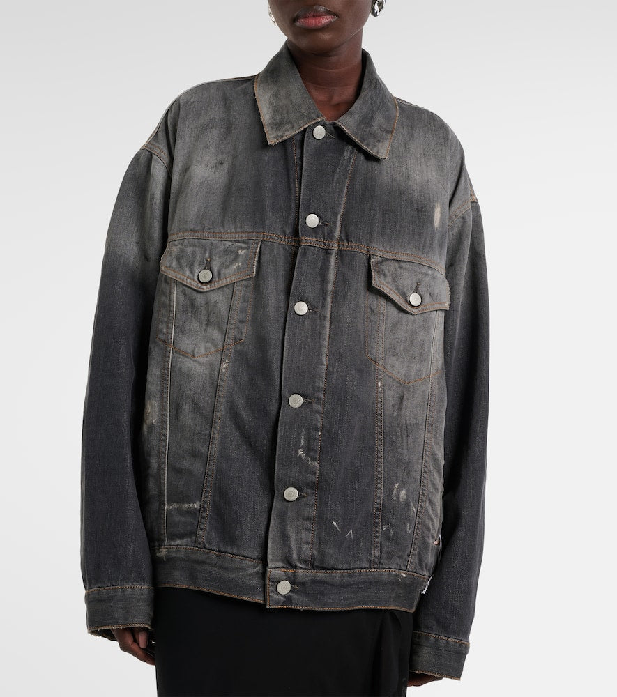 Acne Studios Printed denim jacket