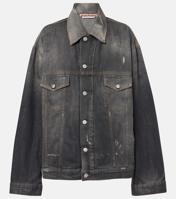 Acne Studios Printed denim jacket