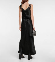 Acne Studios Satin maxi dress