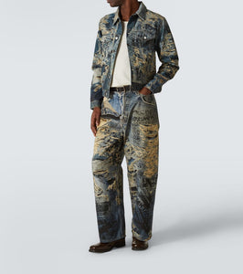 Acne Studios Trompe l'√Ö¬ìil denim jacket