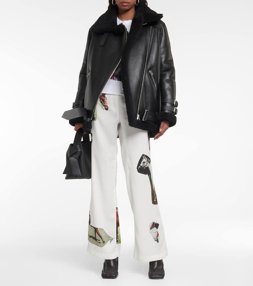 Acne Studios Velocite shearling jacket