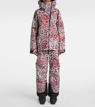 Adidas by Stella McCartney x Terrex TrueNature 2L leopard-print ski jacket