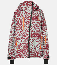 Adidas by Stella McCartney x Terrex TrueNature 2L leopard-print ski jacket