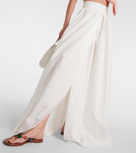 Adriana Degreas Cotton poplin maxi skirt