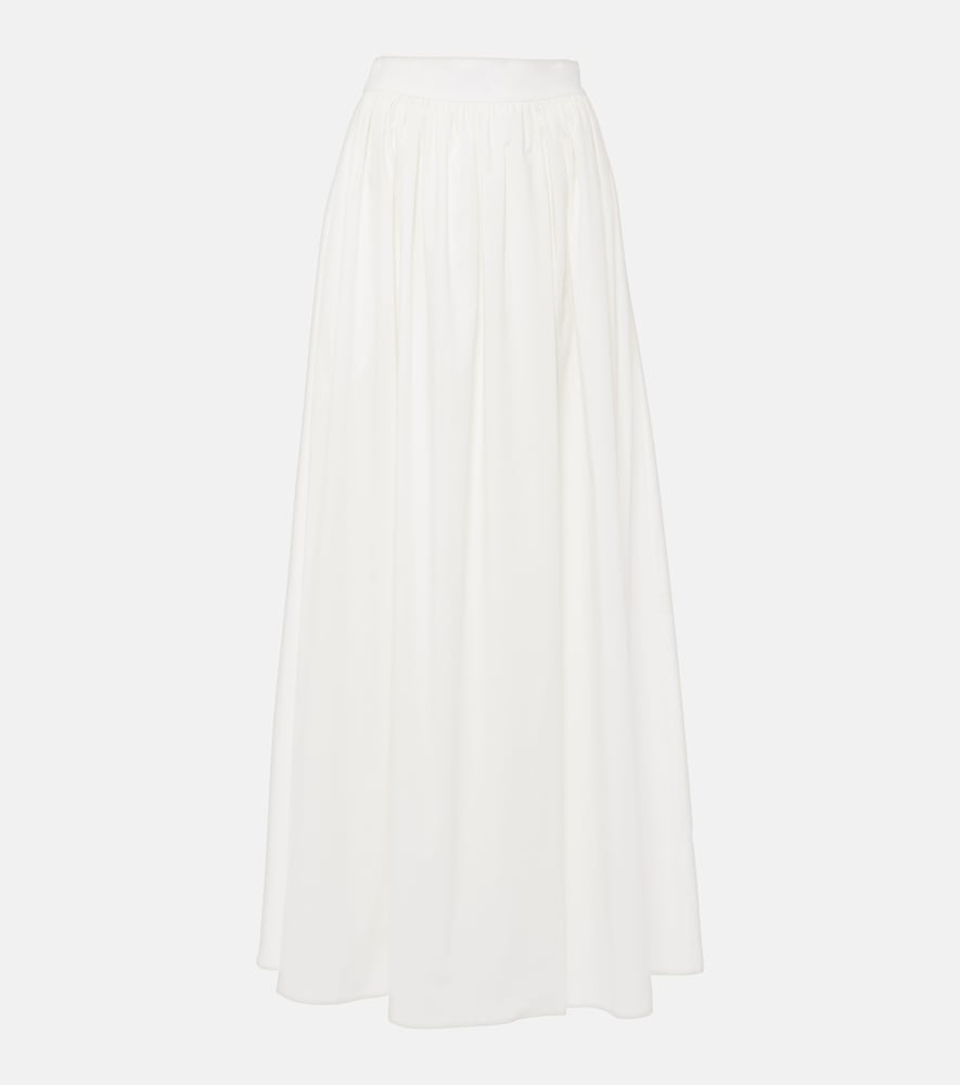 Adriana Degreas Cotton poplin maxi skirt - Adriana Degreas 棉质府绸长裙