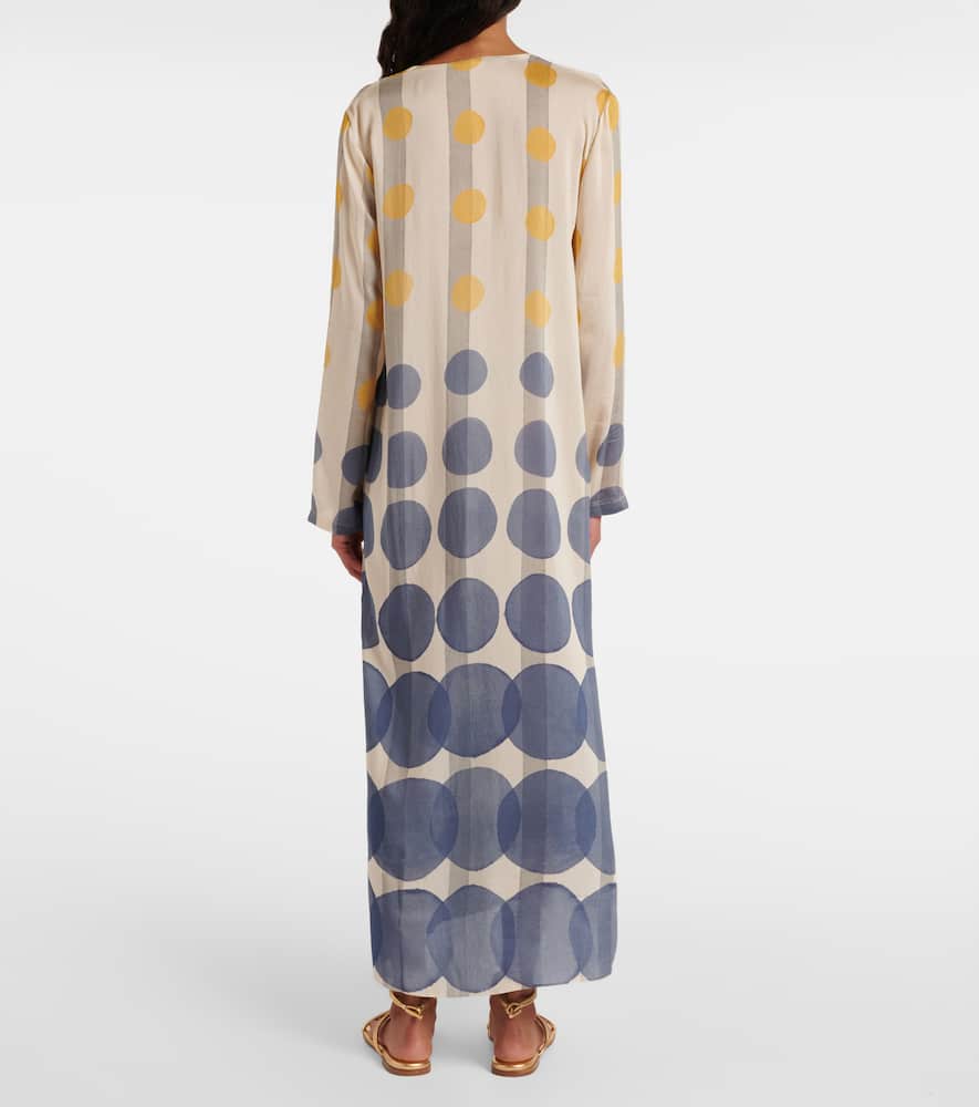 Adriana Degreas Polka-dot beach cover-up