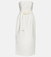 Adriana Degreas Strapless midi dress. Adriana Degreas 无肩带中长连衣裙