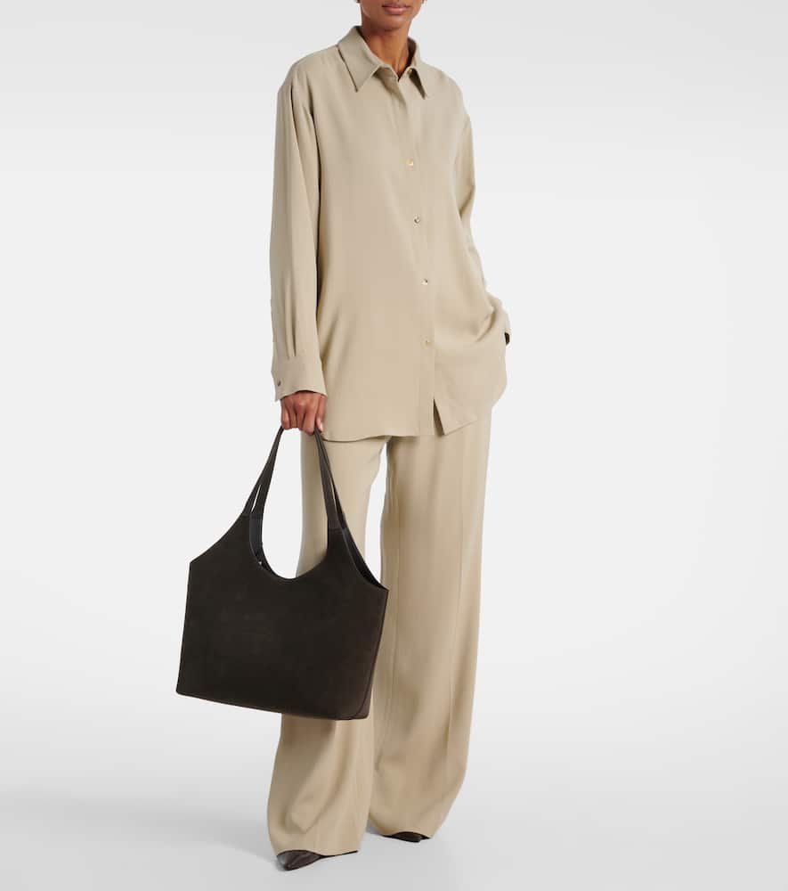 Aesther Ekme Cabas suede tote bag