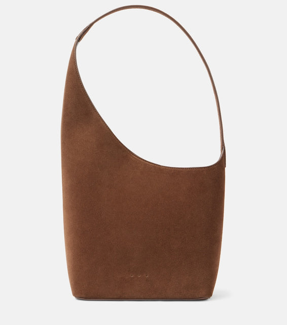 Aesther Ekme Demi Lune suede tote bag. Shop Aesther Ekme Tote Bags for women now.