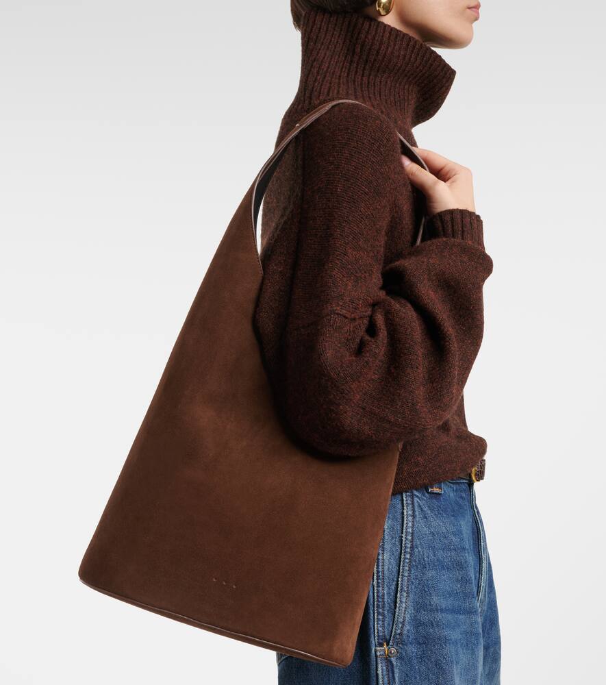 Aesther Ekme Lune Large suede tote bag