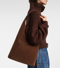 Aesther Ekme Lune Large suede tote bag