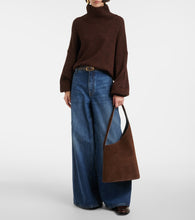 Aesther Ekme Lune Large suede tote bag