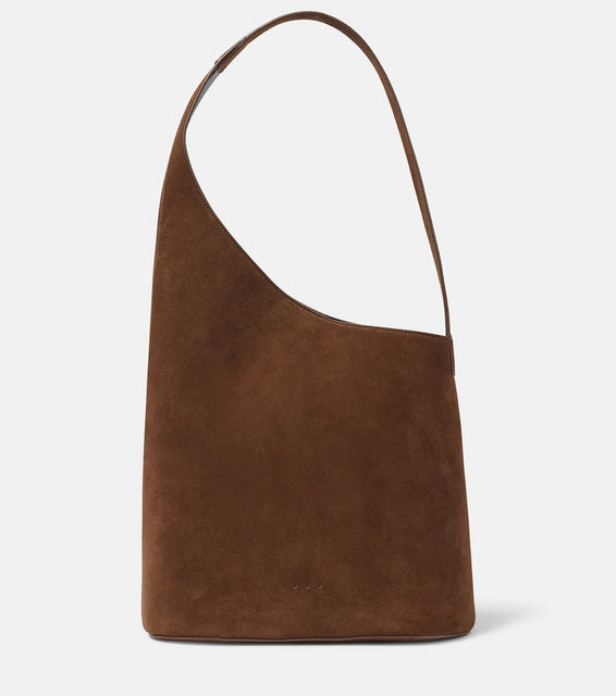 Aesther Ekme Lune Large suede tote bag. Shop Aesther Ekme Shoulder Bags for women now.