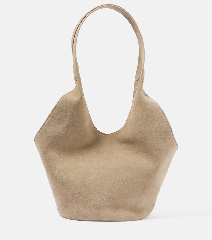 Aesther Ekme Phantom Bucket Medium suede tote bag. Shop Aesther Ekme Tote Bags for women now.