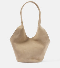 Aesther Ekme Phantom Bucket Medium suede tote bag. Shop Aesther Ekme Tote Bags for women now.