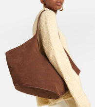 Aesther Ekme Phantom Large suede tote bag