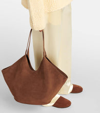 Aesther Ekme Phantom Large suede tote bag