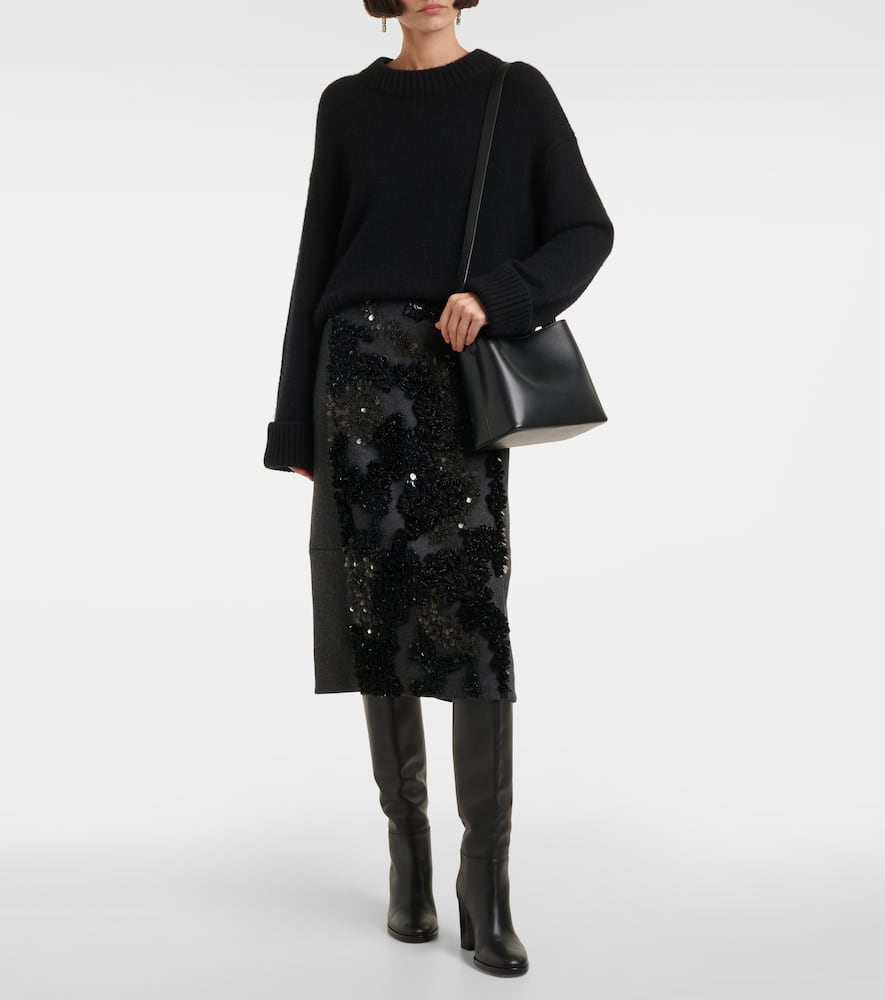 Aesther Ekme Sac Mini leather tote bag