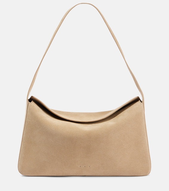 Aesther Ekme Small suede shoulder bag. Shop Aesther Ekme Shoulder Bags for women now.