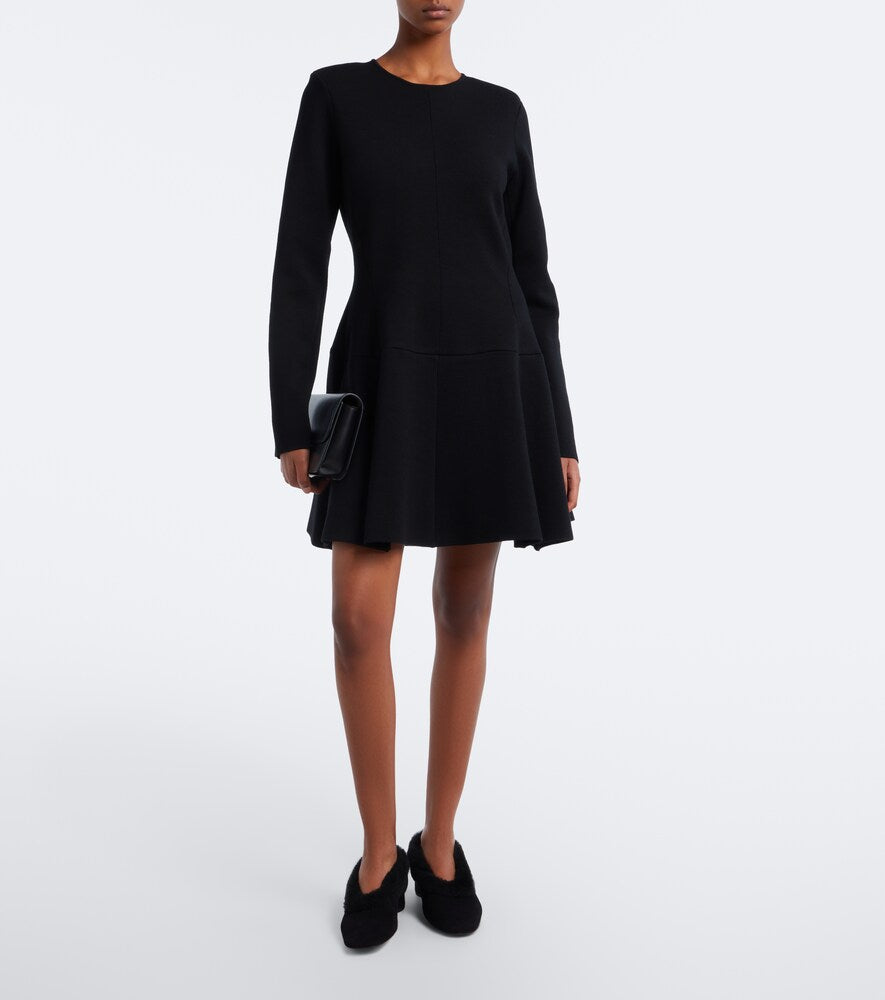 Aeyde Delia shearling-lined suede ballet flats in Black - Ballerina Flats