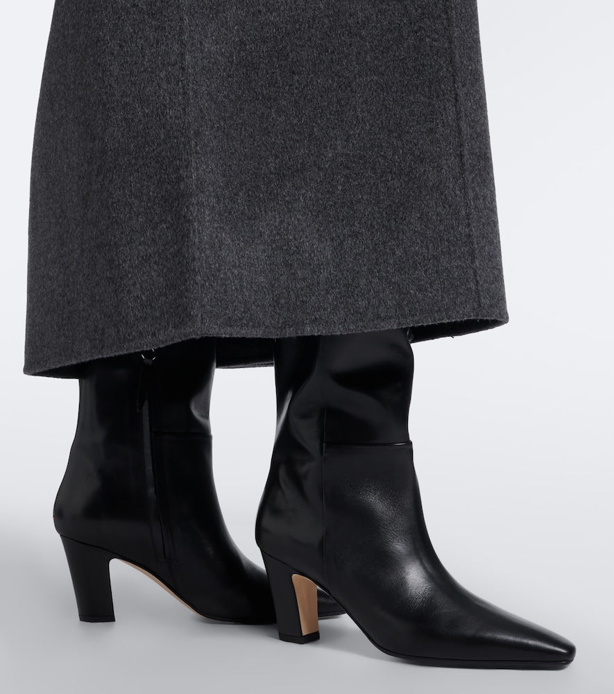 Aeyde Silva leather knee-high boots in Black - Knee-high Boots