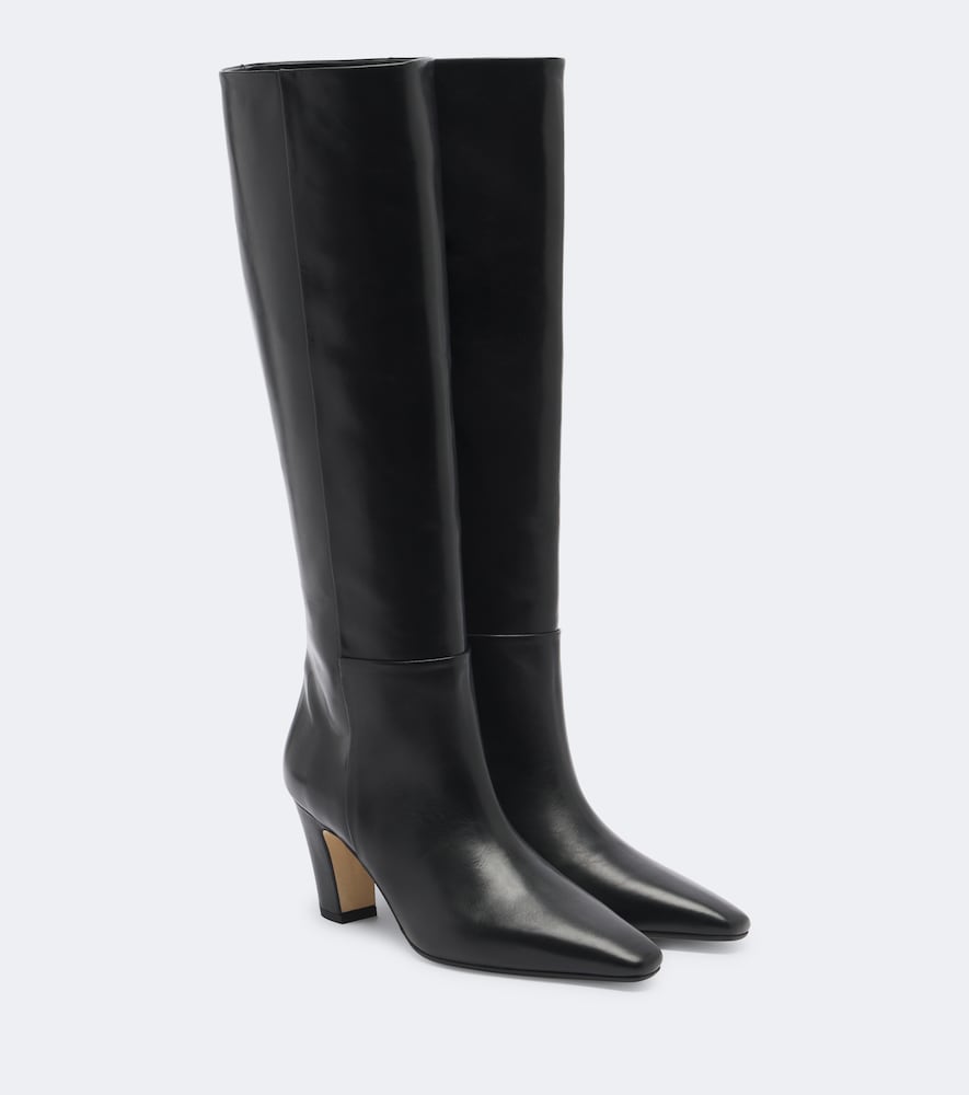 Aeyde Silva leather knee-high boots in Black - Knee-high Boots