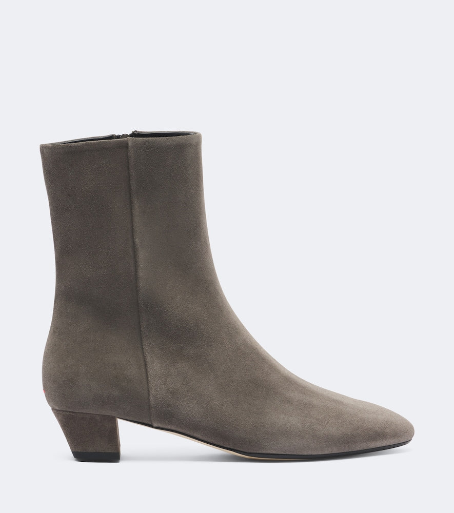 Grey Aeyde Yasmin suede ankle boots - Mid Heels