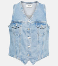 Agolde 70's denim vest