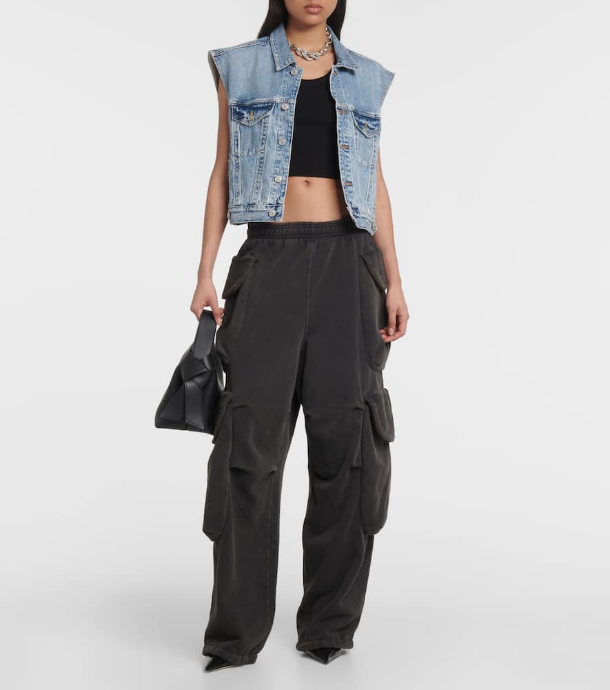 Agolde Charli denim vest