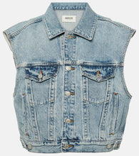 Agolde Charli denim vest