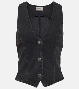 Agolde Heller denim vest