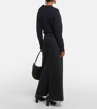 Agolde Hilla denim maxi skirt