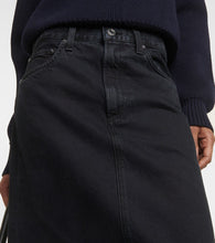 Agolde Hilla denim maxi skirt