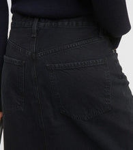 Agolde Hilla denim maxi skirt