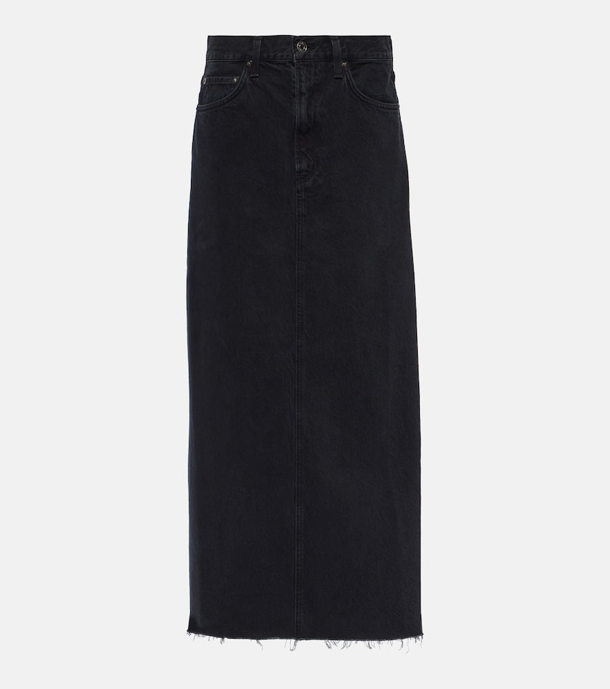 Agolde Hilla denim maxi skirt - Agolde Hilla 牛仔长裙